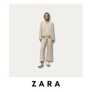 Zara Oversized Knit Sweater | Beige